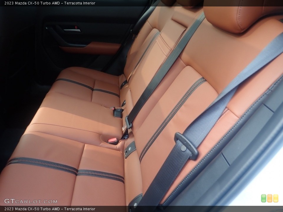 Terracotta Interior Rear Seat for the 2023 Mazda CX-50 Turbo AWD #146142345