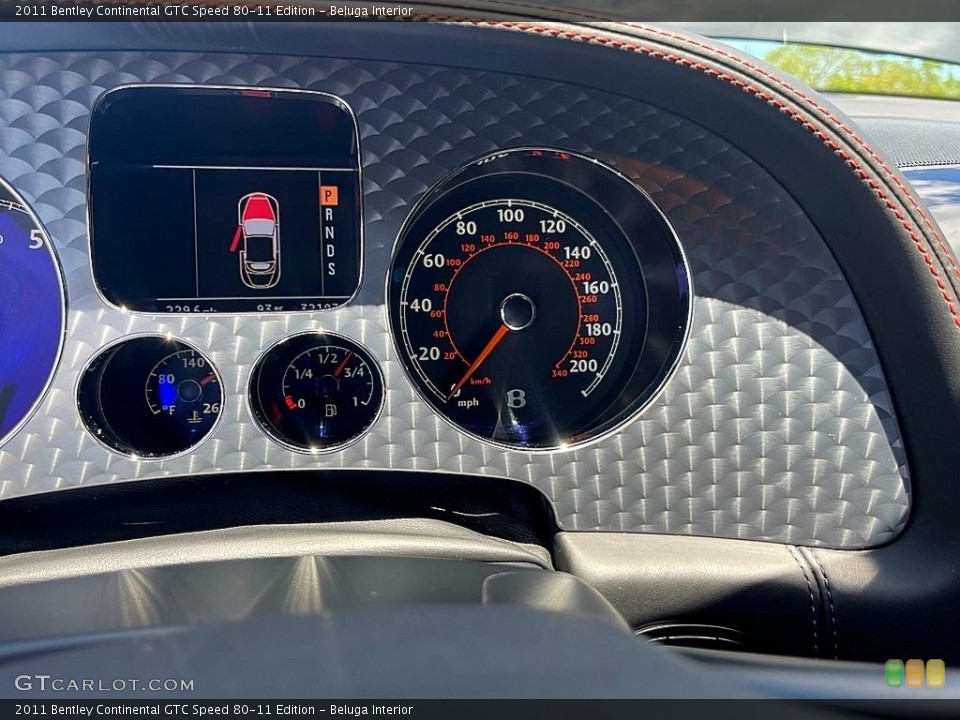 Beluga Interior Gauges for the 2011 Bentley Continental GTC Speed 80-11 Edition #146142384