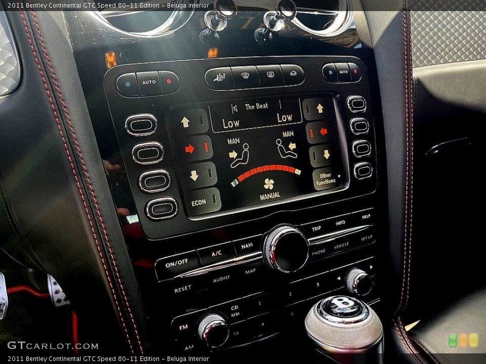 Beluga Interior Controls for the 2011 Bentley Continental GTC Speed 80-11 Edition #146142402
