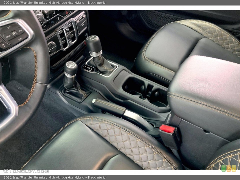 Black Interior Transmission for the 2021 Jeep Wrangler Unlimited High Altitude 4xe Hybrid #146142843