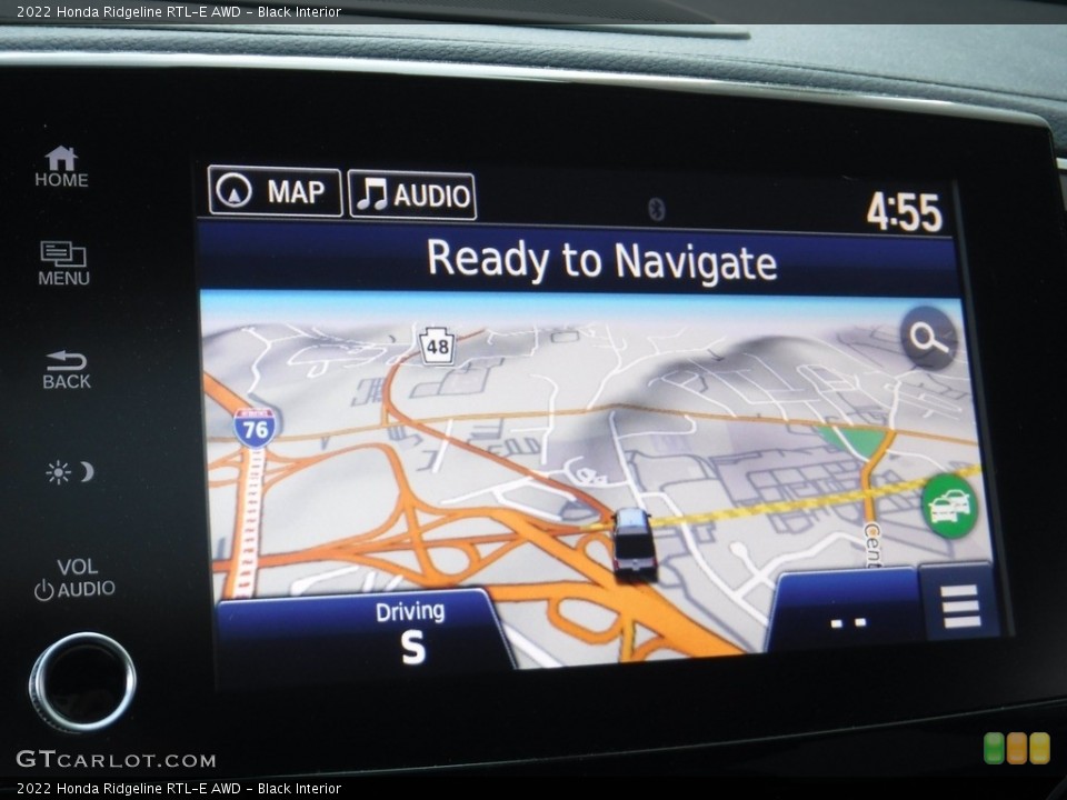 Black Interior Navigation for the 2022 Honda Ridgeline RTL-E AWD #146143053