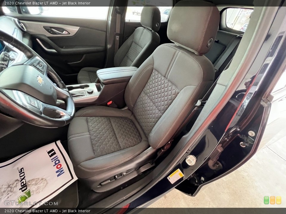 Jet Black Interior Front Seat for the 2020 Chevrolet Blazer LT AWD #146143467