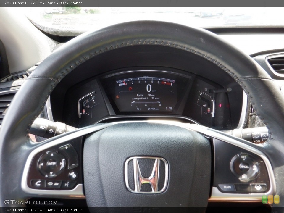 Black Interior Steering Wheel for the 2020 Honda CR-V EX-L AWD #146144511