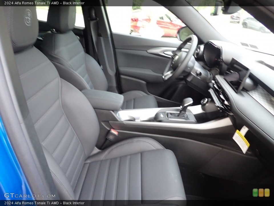 Black Interior Front Seat for the 2024 Alfa Romeo Tonale Ti AWD #146144607