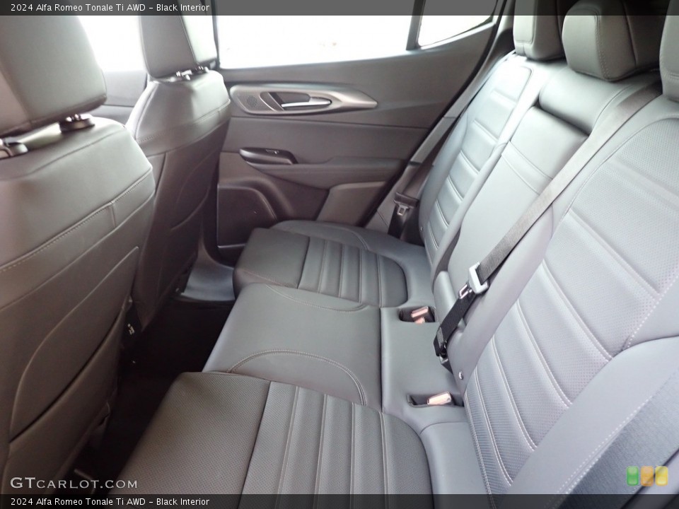 Black Interior Rear Seat for the 2024 Alfa Romeo Tonale Ti AWD #146144649