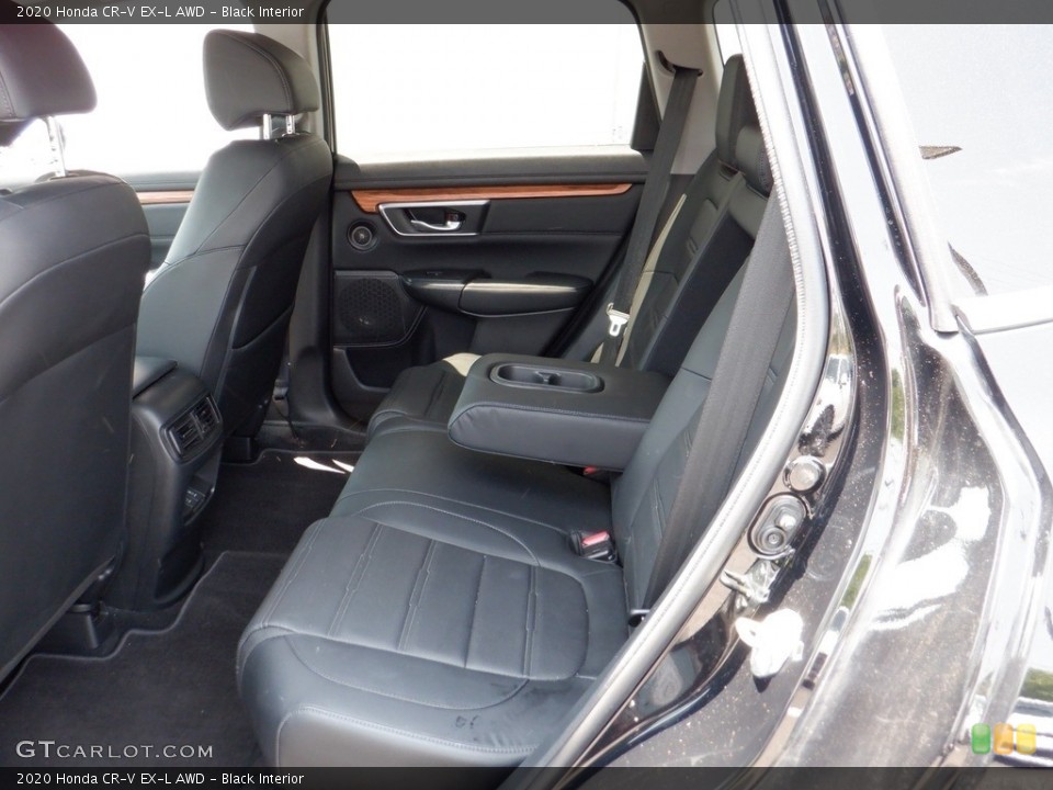 Black Interior Rear Seat for the 2020 Honda CR-V EX-L AWD #146144733