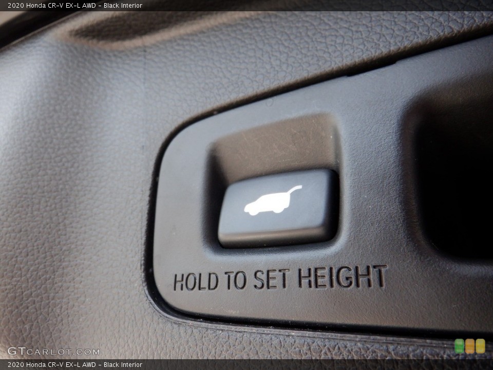 Black Interior Controls for the 2020 Honda CR-V EX-L AWD #146144775