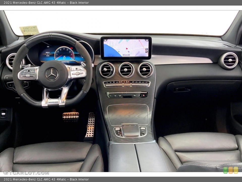 Black Interior Dashboard for the 2021 Mercedes-Benz GLC AMG 43 4Matic #146145309