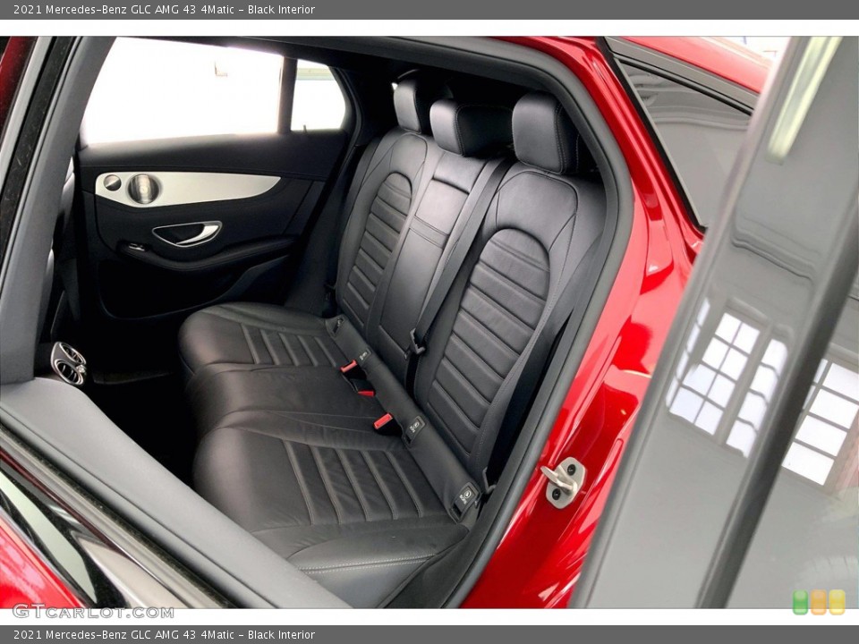 Black Interior Rear Seat for the 2021 Mercedes-Benz GLC AMG 43 4Matic #146145437