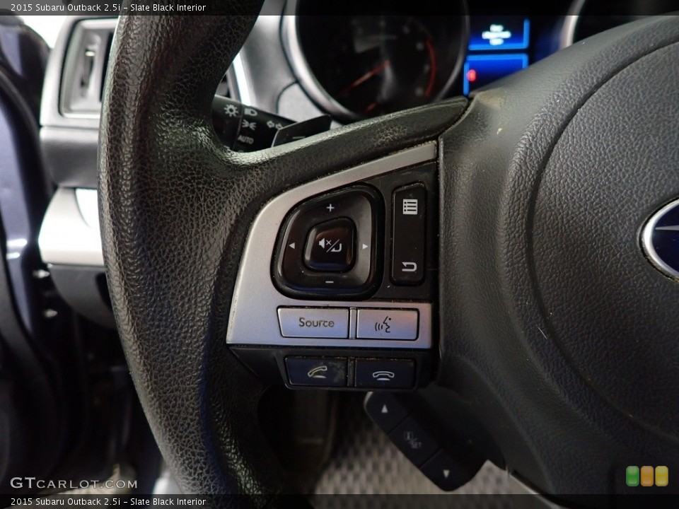 Slate Black Interior Steering Wheel for the 2015 Subaru Outback 2.5i #146145987