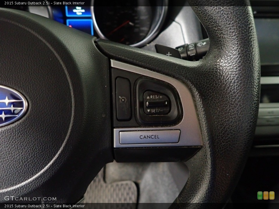 Slate Black Interior Steering Wheel for the 2015 Subaru Outback 2.5i #146146002