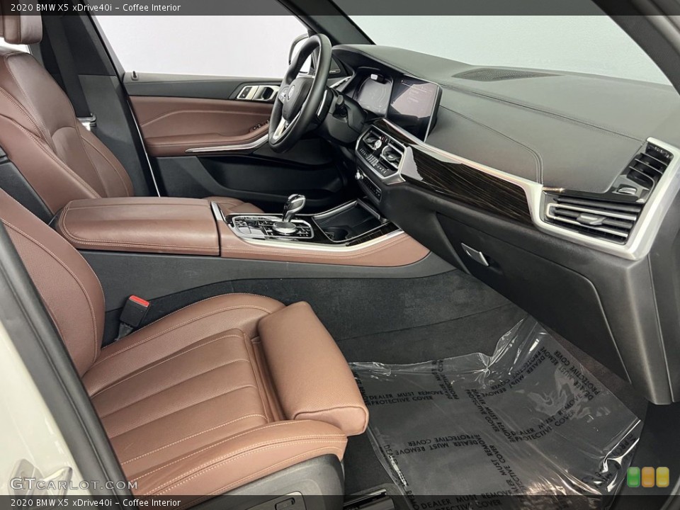 Coffee Interior Front Seat for the 2020 BMW X5 xDrive40i #146146597