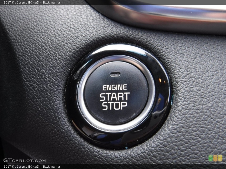 Black Interior Controls for the 2017 Kia Sorento EX AWD #146147187