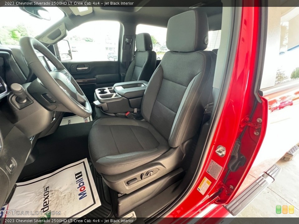 Jet Black Interior Front Seat for the 2023 Chevrolet Silverado 2500HD LT Crew Cab 4x4 #146149143