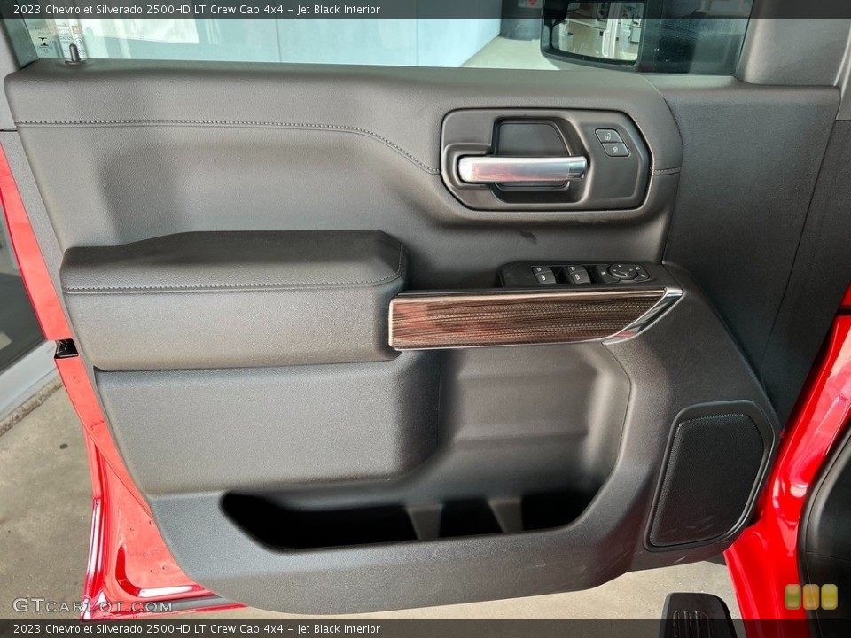 Jet Black Interior Door Panel for the 2023 Chevrolet Silverado 2500HD LT Crew Cab 4x4 #146149176