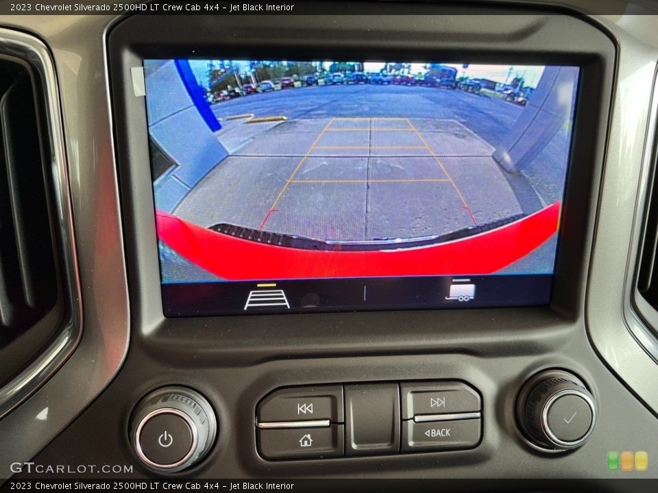 Jet Black Interior Controls for the 2023 Chevrolet Silverado 2500HD LT Crew Cab 4x4 #146149329