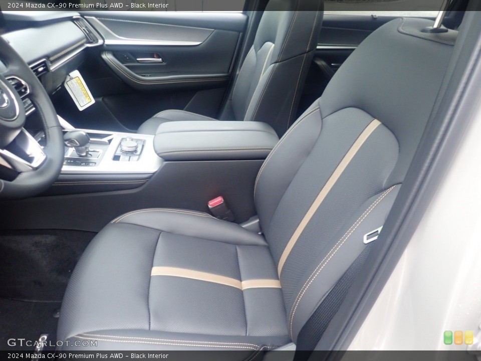 Black Interior Front Seat for the 2024 Mazda CX-90 Premium Plus AWD #146149383