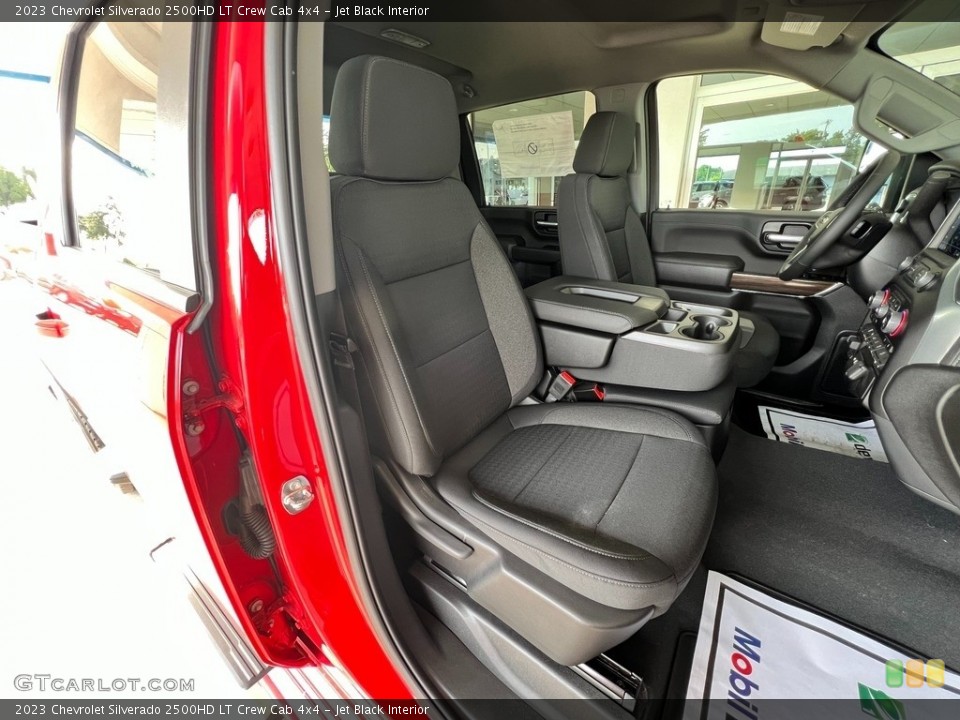 Jet Black Interior Front Seat for the 2023 Chevrolet Silverado 2500HD LT Crew Cab 4x4 #146149392