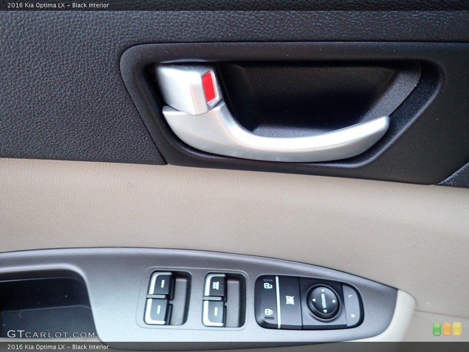 Black Interior Door Panel for the 2016 Kia Optima LX #146149602