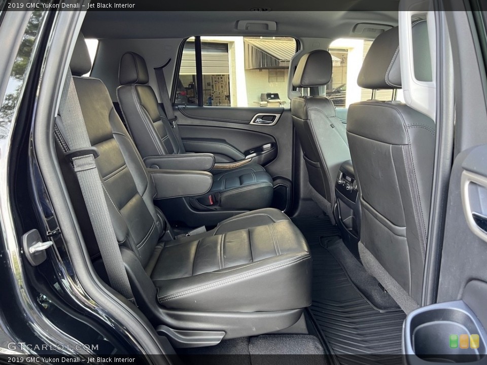Jet Black Interior Rear Seat for the 2019 GMC Yukon Denali #146150117