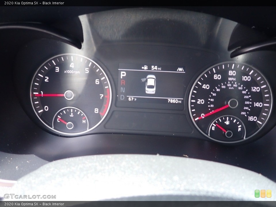 Black Interior Gauges for the 2020 Kia Optima SX #146150226