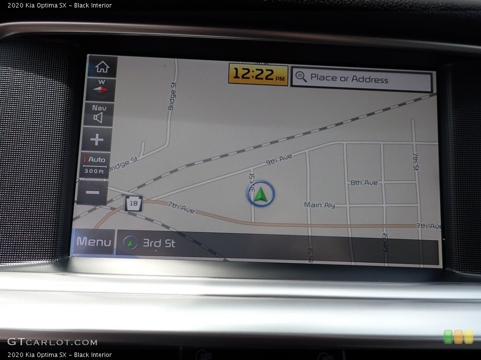 Black Interior Navigation for the 2020 Kia Optima SX #146150243