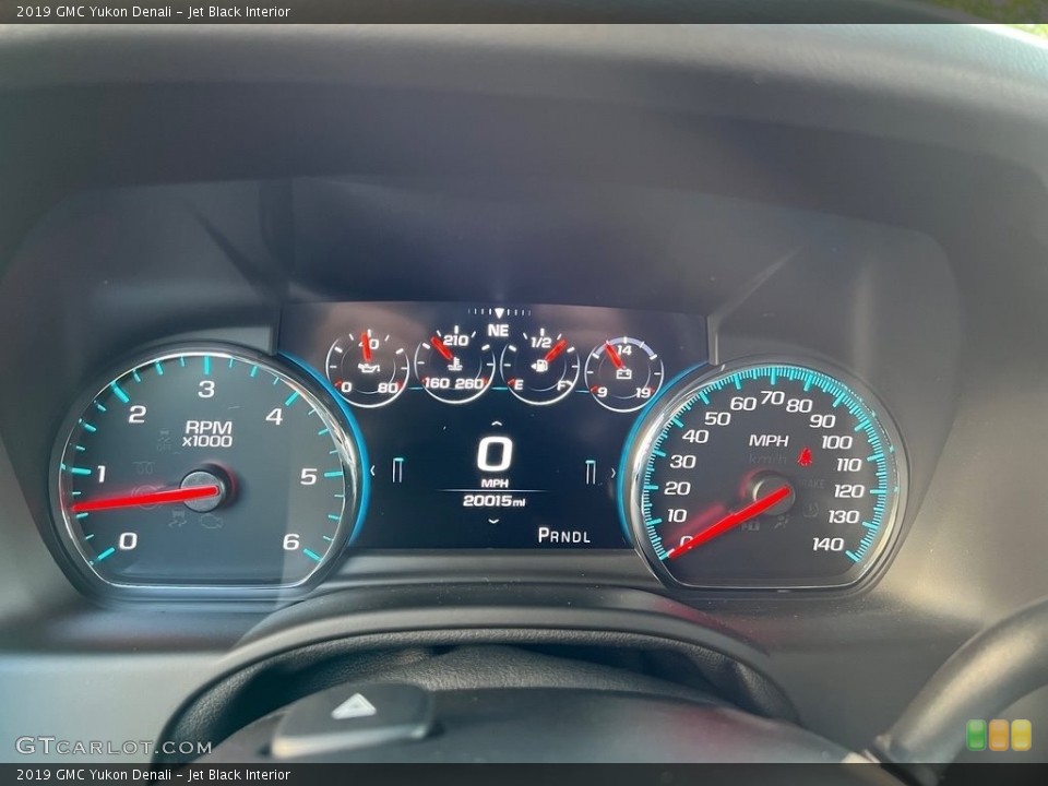 Jet Black Interior Gauges for the 2019 GMC Yukon Denali #146150253