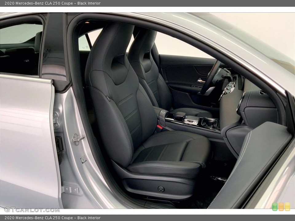 Black Interior Front Seat for the 2020 Mercedes-Benz CLA 250 Coupe #146150325