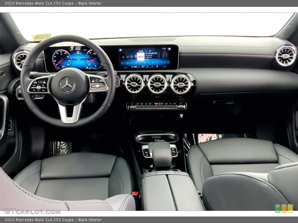 Black Interior Dashboard for the 2020 Mercedes-Benz CLA 250 Coupe #146150547