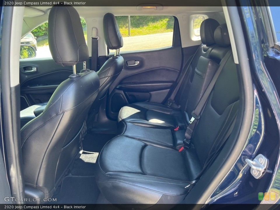 Black Interior Rear Seat for the 2020 Jeep Compass Limted 4x4 #146150799