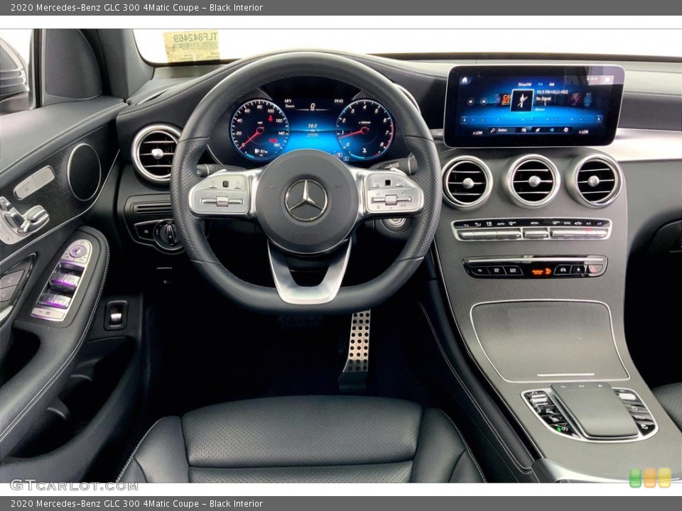 Black Interior Dashboard for the 2020 Mercedes-Benz GLC 300 4Matic Coupe #146151066