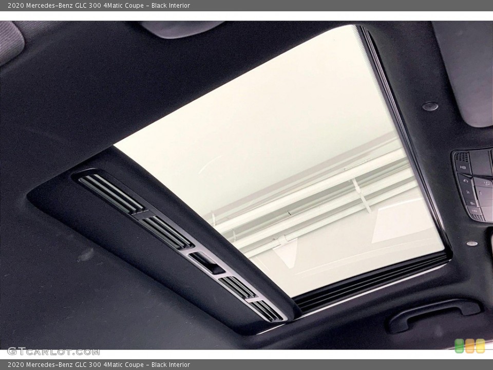 Black Interior Sunroof for the 2020 Mercedes-Benz GLC 300 4Matic Coupe #146151648