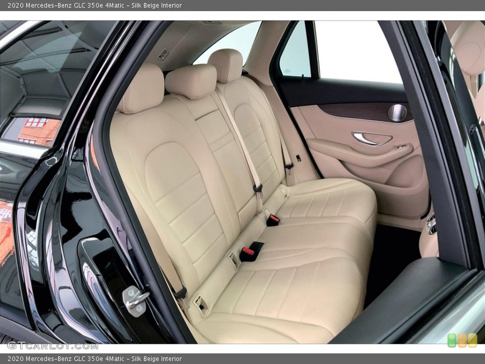 Silk Beige Interior Rear Seat for the 2020 Mercedes-Benz GLC 350e 4Matic #146152471