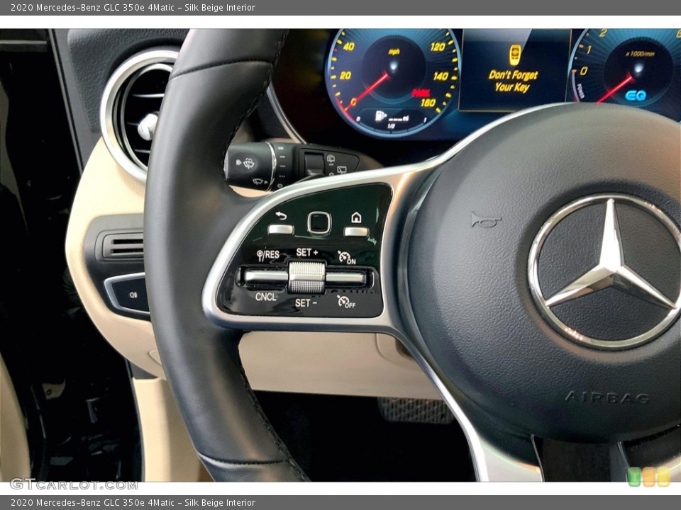 Silk Beige Interior Steering Wheel for the 2020 Mercedes-Benz GLC 350e 4Matic #146152521