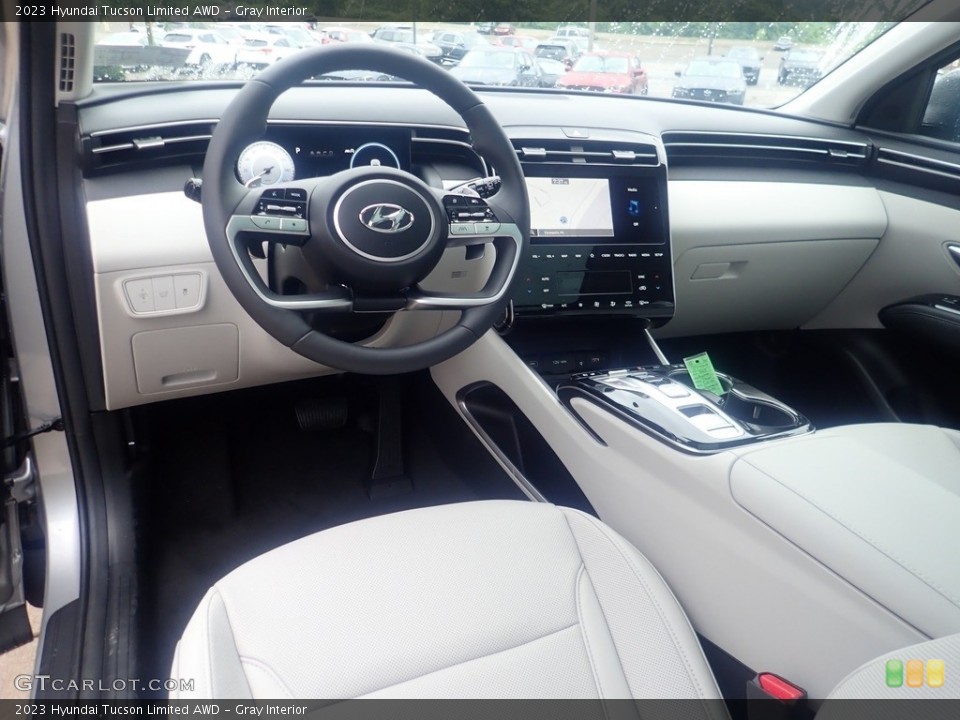 Gray Interior Photo for the 2023 Hyundai Tucson Limited AWD #146153625