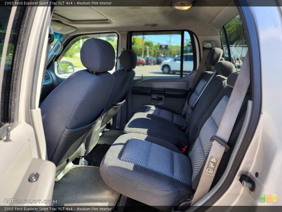 Medium Flint Interior Rear Seat for the 2003 Ford Explorer Sport Trac XLT 4x4 #146154684
