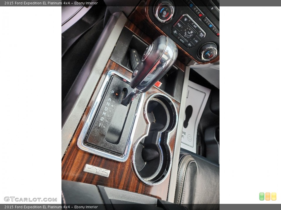 Ebony Interior Transmission for the 2015 Ford Expedition EL Platinum 4x4 #146155758