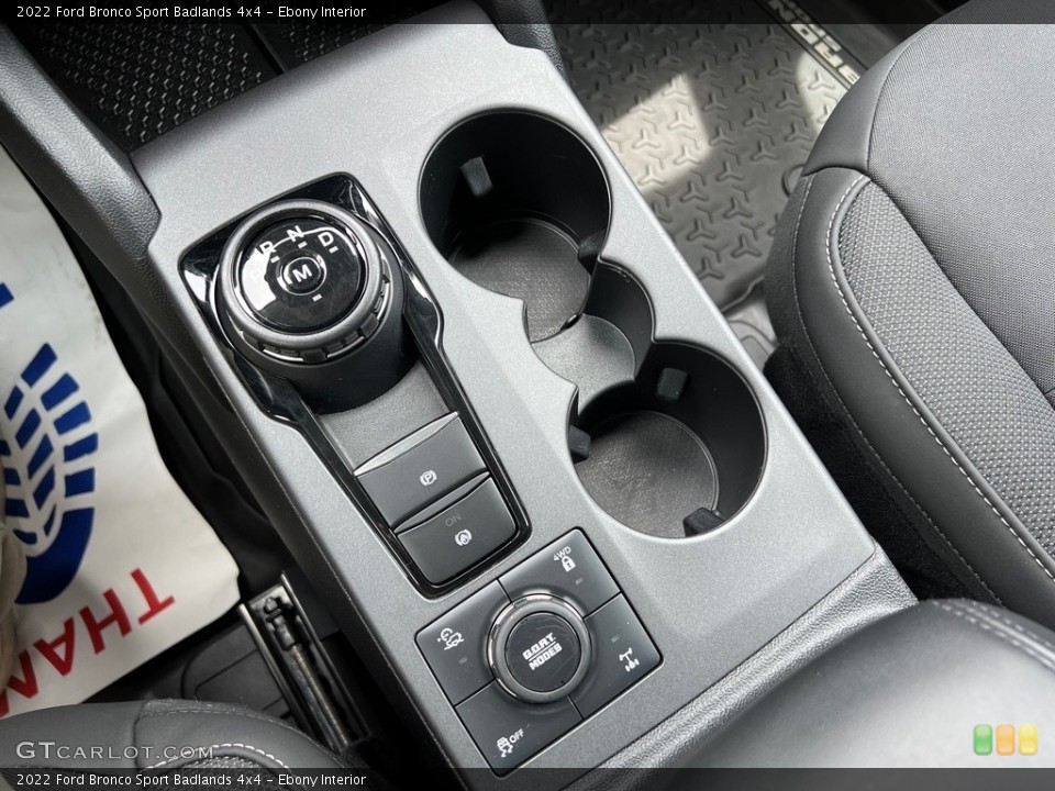 Ebony Interior Transmission for the 2022 Ford Bronco Sport Badlands 4x4 #146155794