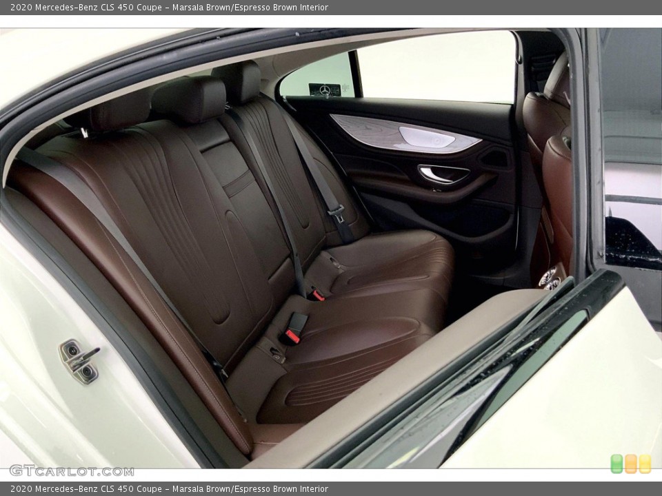 Marsala Brown/Espresso Brown Interior Rear Seat for the 2020 Mercedes-Benz CLS 450 Coupe #146155898