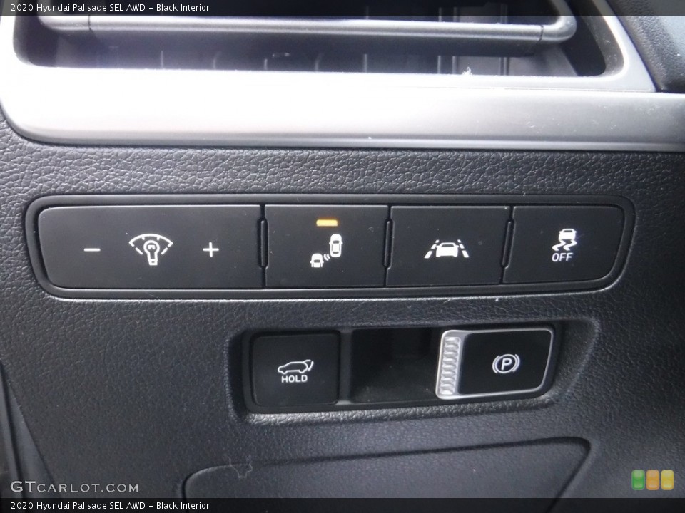 Black Interior Controls for the 2020 Hyundai Palisade SEL AWD #146155901
