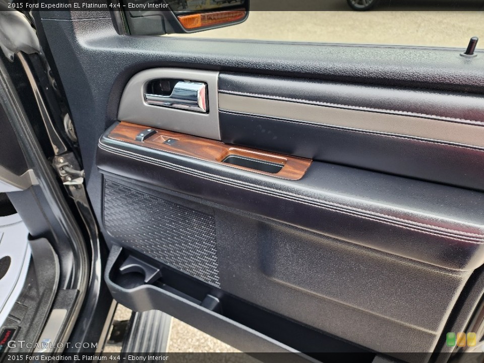 Ebony Interior Door Panel for the 2015 Ford Expedition EL Platinum 4x4 #146156081