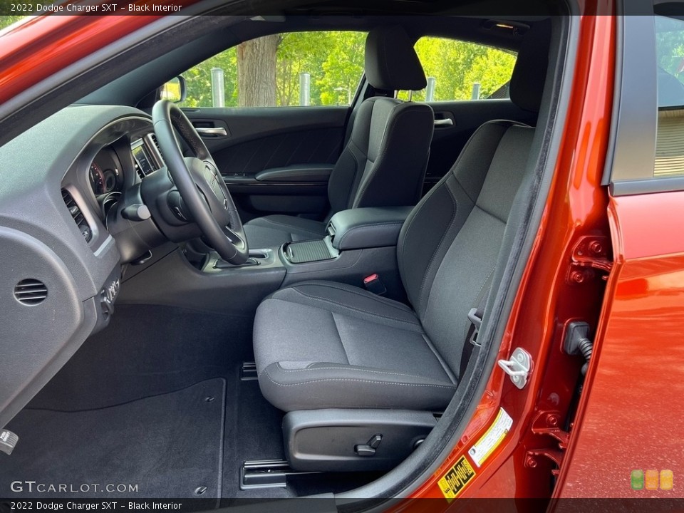 Black Interior Front Seat for the 2022 Dodge Charger SXT #146156169