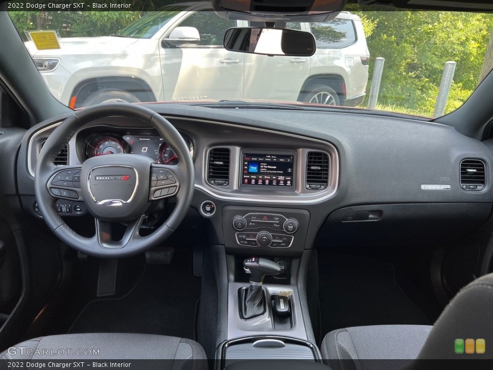 Black Interior Dashboard for the 2022 Dodge Charger SXT #146156340