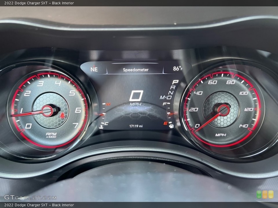 Black Interior Gauges for the 2022 Dodge Charger SXT #146156391