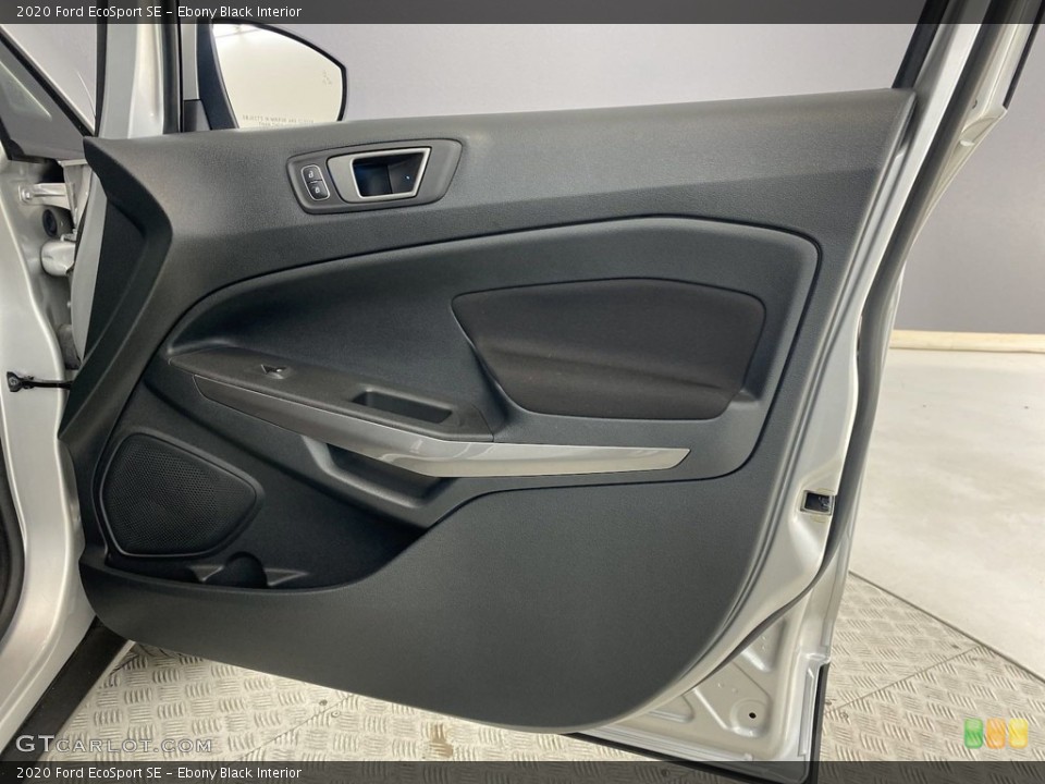 Ebony Black Interior Door Panel for the 2020 Ford EcoSport SE #146156676