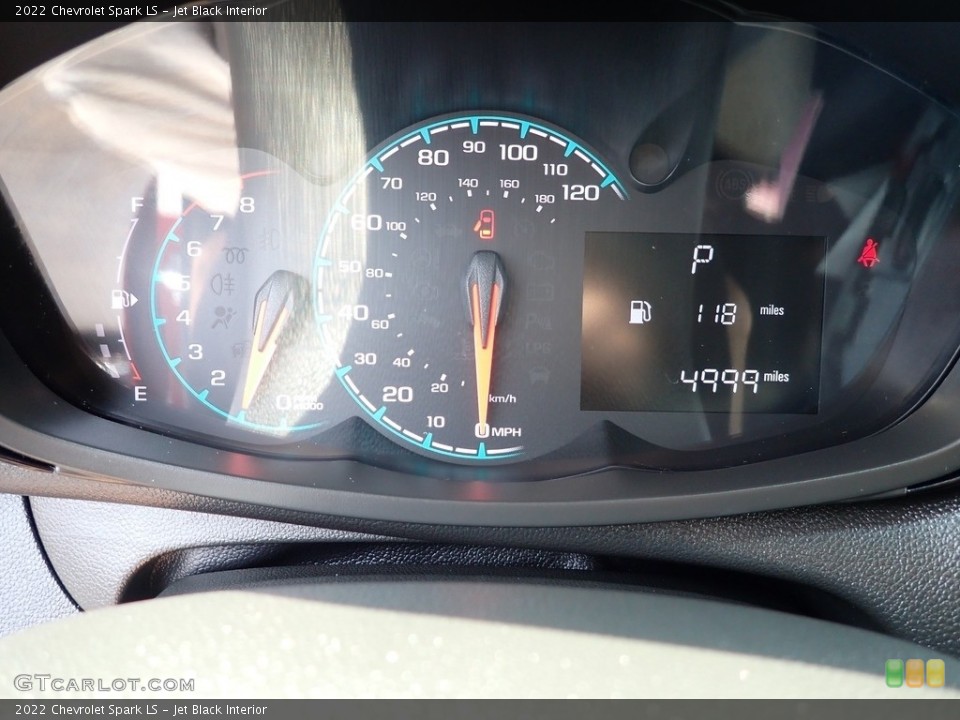 Jet Black Interior Gauges for the 2022 Chevrolet Spark LS #146156733