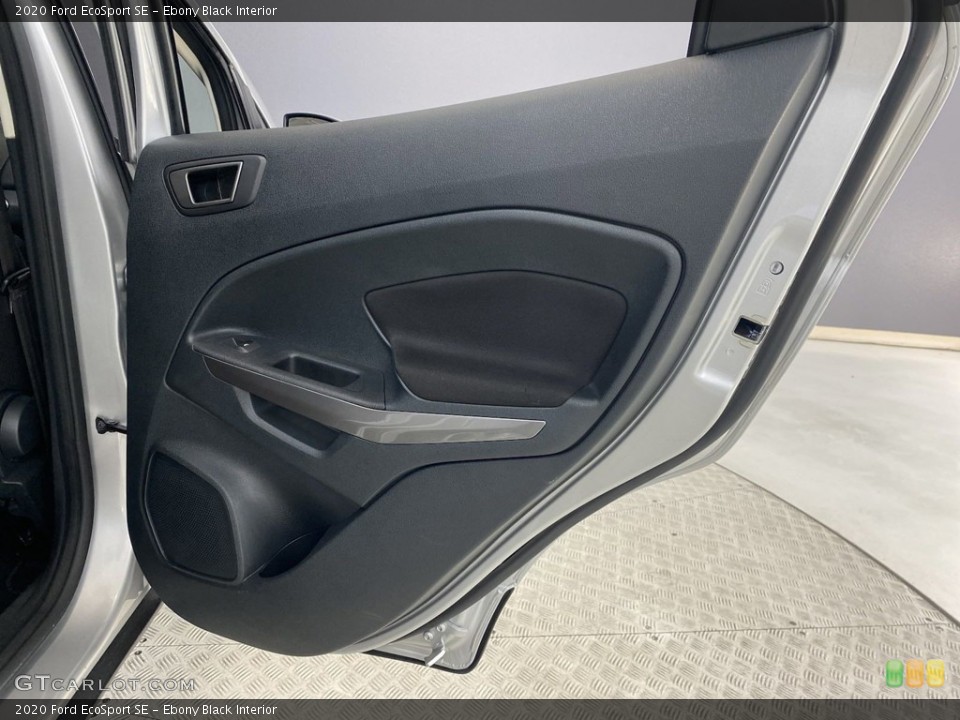 Ebony Black Interior Door Panel for the 2020 Ford EcoSport SE #146156745