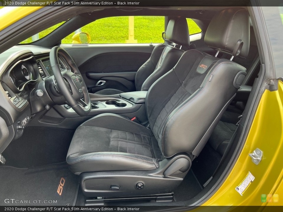 Black Interior Photo for the 2020 Dodge Challenger R/T Scat Pack 50th Anniversary Edition #146156895