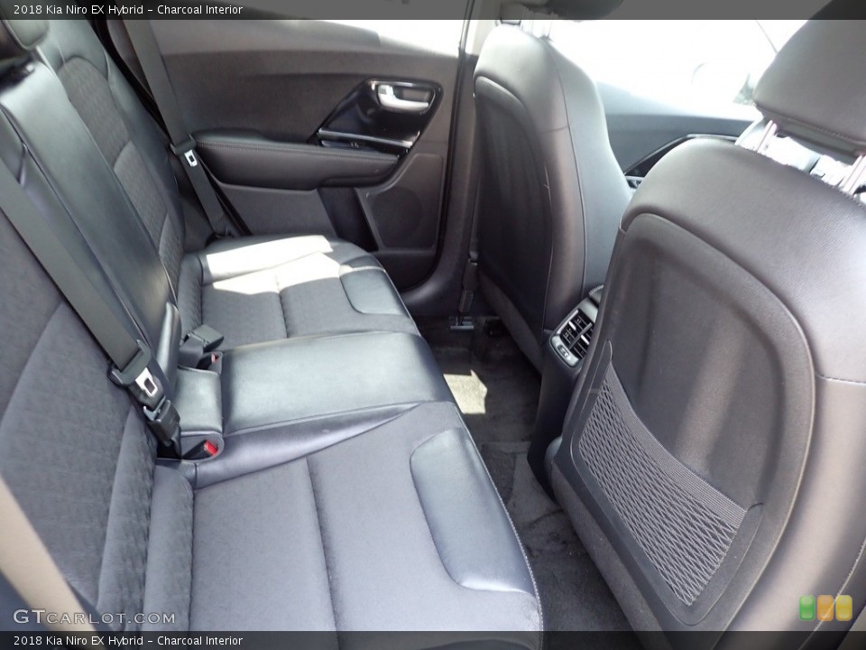 Charcoal Interior Rear Seat for the 2018 Kia Niro EX Hybrid #146157027