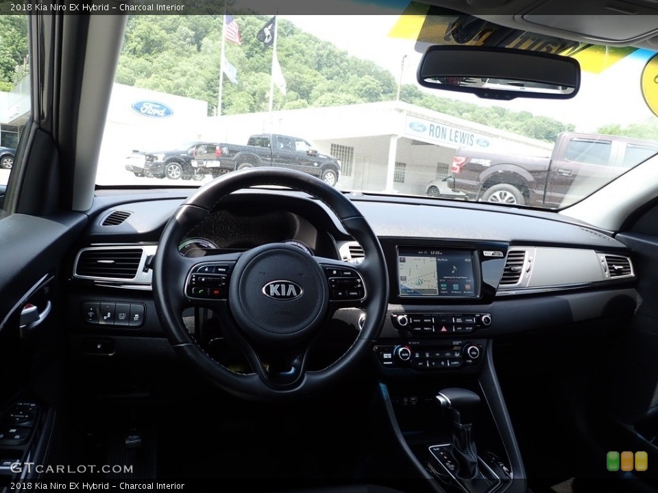 Charcoal Interior Dashboard for the 2018 Kia Niro EX Hybrid #146157090